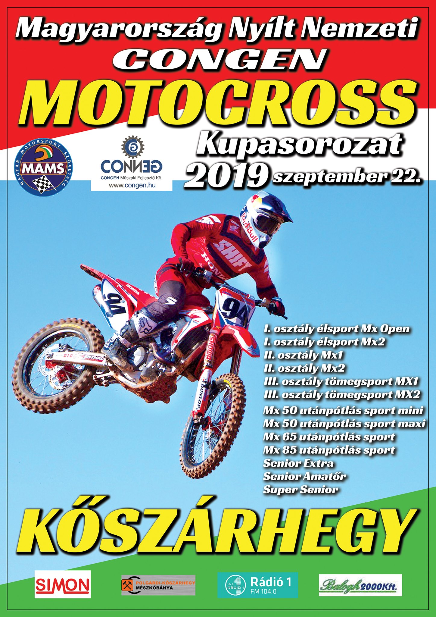 Illusztráció az alábbi tartalomhoz: Motocross Kupasorozat - 2019
