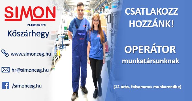 Illusztráció az alábbi tartalomhoz: Álláshirdetés - OPERÁTOR munkatárs Illusztráció az alábbi tartalomhoz: Álláshirdetés - OPERÁTOR munkatárs