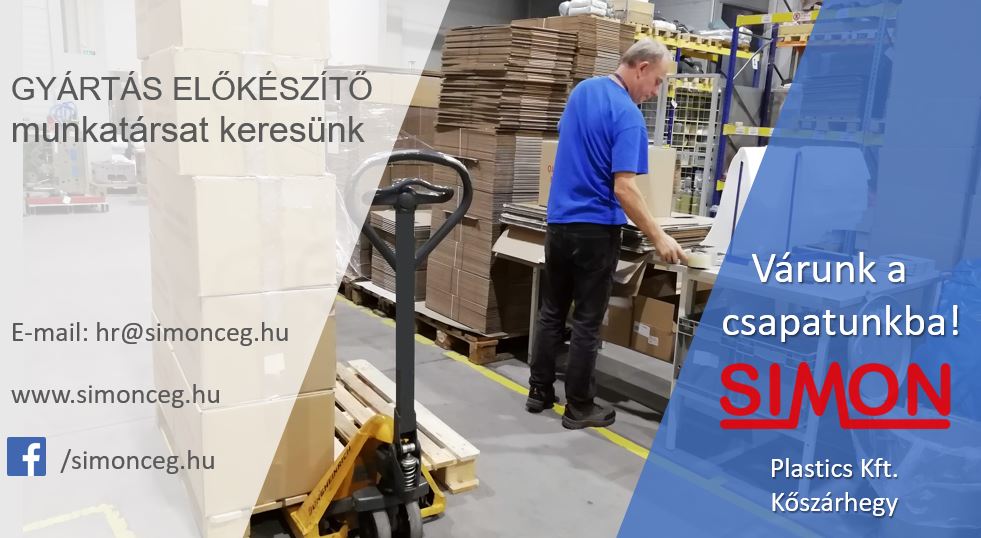 Illusztráció az alábbi tartalomhoz: Álláshirdetés - GYÁRTÁS ELŐKÉSZÍTŐ Illusztráció az alábbi tartalomhoz: Álláshirdetés - GYÁRTÁS ELŐKÉSZÍTŐ