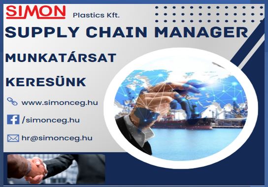 Illusztráció az alábbi tartalomhoz: Álláshirdetés  -  SUPPLY CHAIN MANAGER